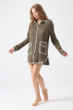 Görseli Galeri görüntüleyiciye yükleyin, Say Light Stay Dress Khaki