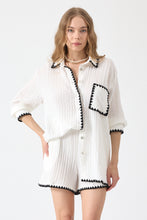 Görseli Galeri görüntüleyiciye yükleyin, Say Pure Set White / Long Shirt