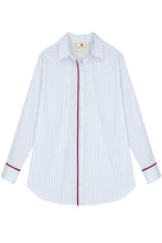 Görseli Galeri görüntüleyiciye yükleyin, Say Cosy Set White and Blue Stripe