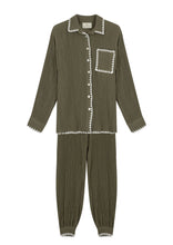 Görseli Galeri görüntüleyiciye yükleyin, Say Calm Set Khaki / Long Shirt