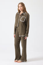 Görseli Galeri görüntüleyiciye yükleyin, Say Natural Set Khaki / Long Shirt