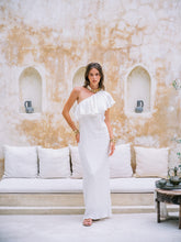 Görseli Galeri görüntüleyiciye yükleyin, Say Halo Dress White