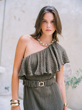 Görseli Galeri görüntüleyiciye yükleyin, Say Halo Dress Khaki