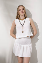 Görseli Galeri görüntüleyiciye yükleyin, Say Feel Free Skirt White