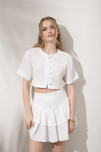 Görseli Galeri görüntüleyiciye yükleyin, Say Lovely Top White