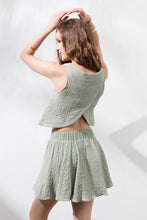 Görseli Galeri görüntüleyiciye yükleyin, Say Hello Skirt Mint Green