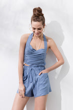 Görseli Galeri görüntüleyiciye yükleyin, Say Goodbye Shorts Blue