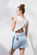 Görseli Galeri görüntüleyiciye yükleyin, Say Soft Skirt Baby Blue