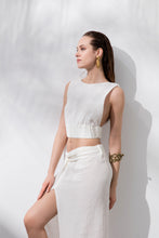 Görseli Galeri görüntüleyiciye yükleyin, Say Casual Top White