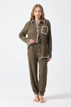 Görseli Galeri görüntüleyiciye yükleyin, Say Calm Set Khaki / Long Shirt
