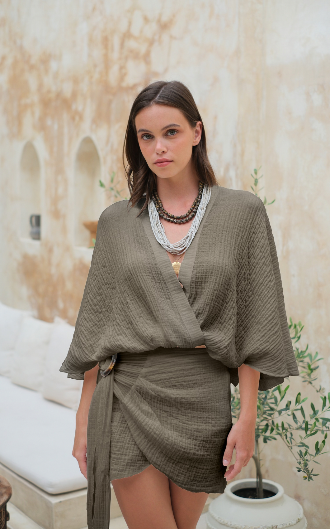 Say Breeze Set Khaki