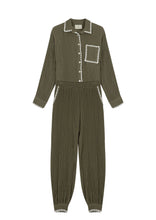 Görseli Galeri görüntüleyiciye yükleyin, Say Calm Set Khaki / Long Shirt
