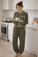 Görseli Galeri görüntüleyiciye yükleyin, Say Calm Set Khaki / Long Shirt
