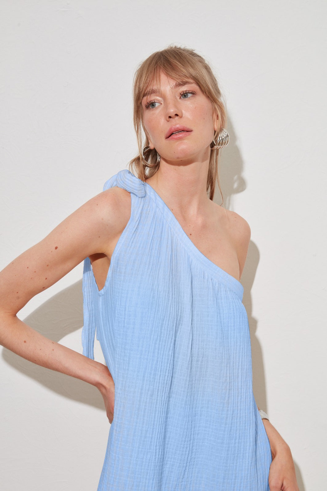 Say Island Dress Blue