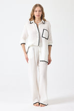 Görseli Galeri görüntüleyiciye yükleyin, Say Natural Set White / Long Shirt
