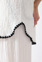 Görseli Galeri görüntüleyiciye yükleyin, Say Natural Set White / Long Shirt
