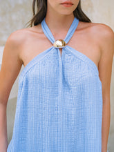 Görseli Galeri görüntüleyiciye yükleyin, Say Flow Dress Blue
