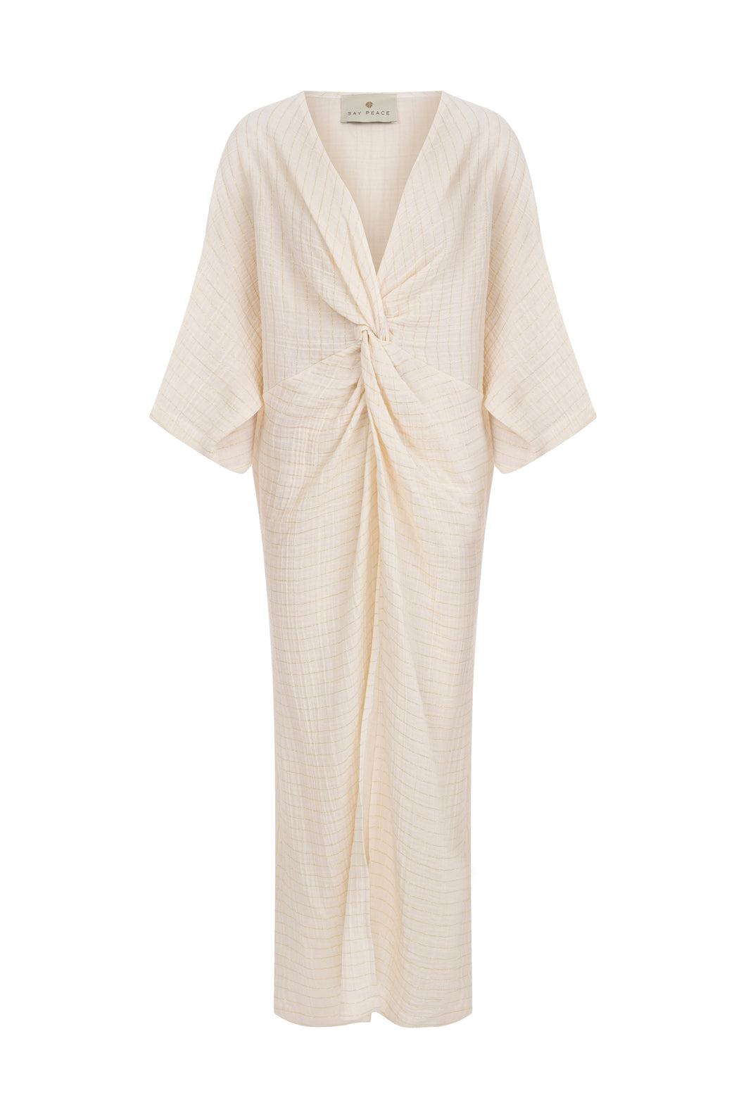 Say Saint Tropez Beach Dress Golden Rope Fabric
