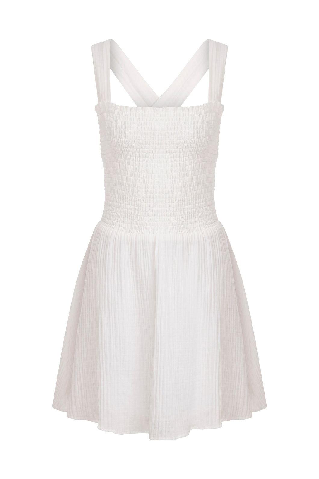 Say Pretty Dress White