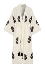 Görseli Galeri görüntüleyiciye yükleyin, Say Leaf Caftan Ecru
