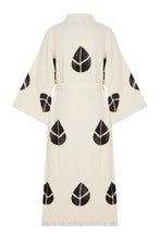 Görseli Galeri görüntüleyiciye yükleyin, Say Leaf Caftan Ecru
