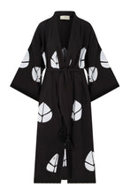 Görseli Galeri görüntüleyiciye yükleyin, Say Leaf Caftan Black
