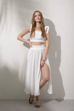 Görseli Galeri görüntüleyiciye yükleyin, Say Joy Skirt White
