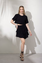 Görseli Galeri görüntüleyiciye yükleyin, Say Be Happy Skirt Black

