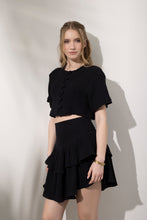Görseli Galeri görüntüleyiciye yükleyin, Say Be Happy Skirt Black
