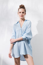 Görseli Galeri görüntüleyiciye yükleyin, Say Stay Cool Shirt Baby Blue
